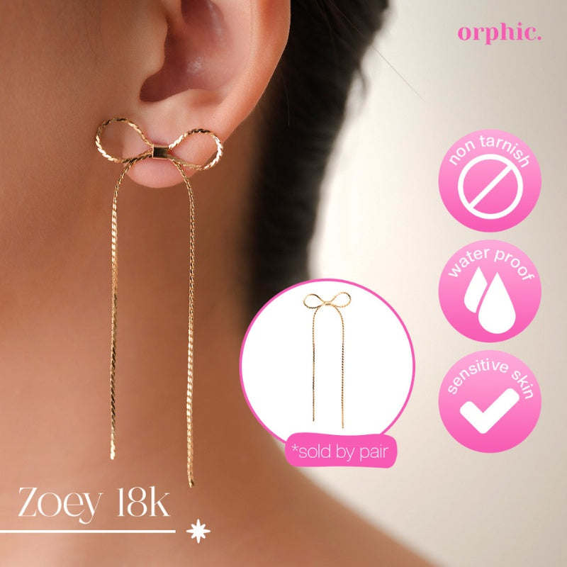 Stud Earrings 18k Gold #2