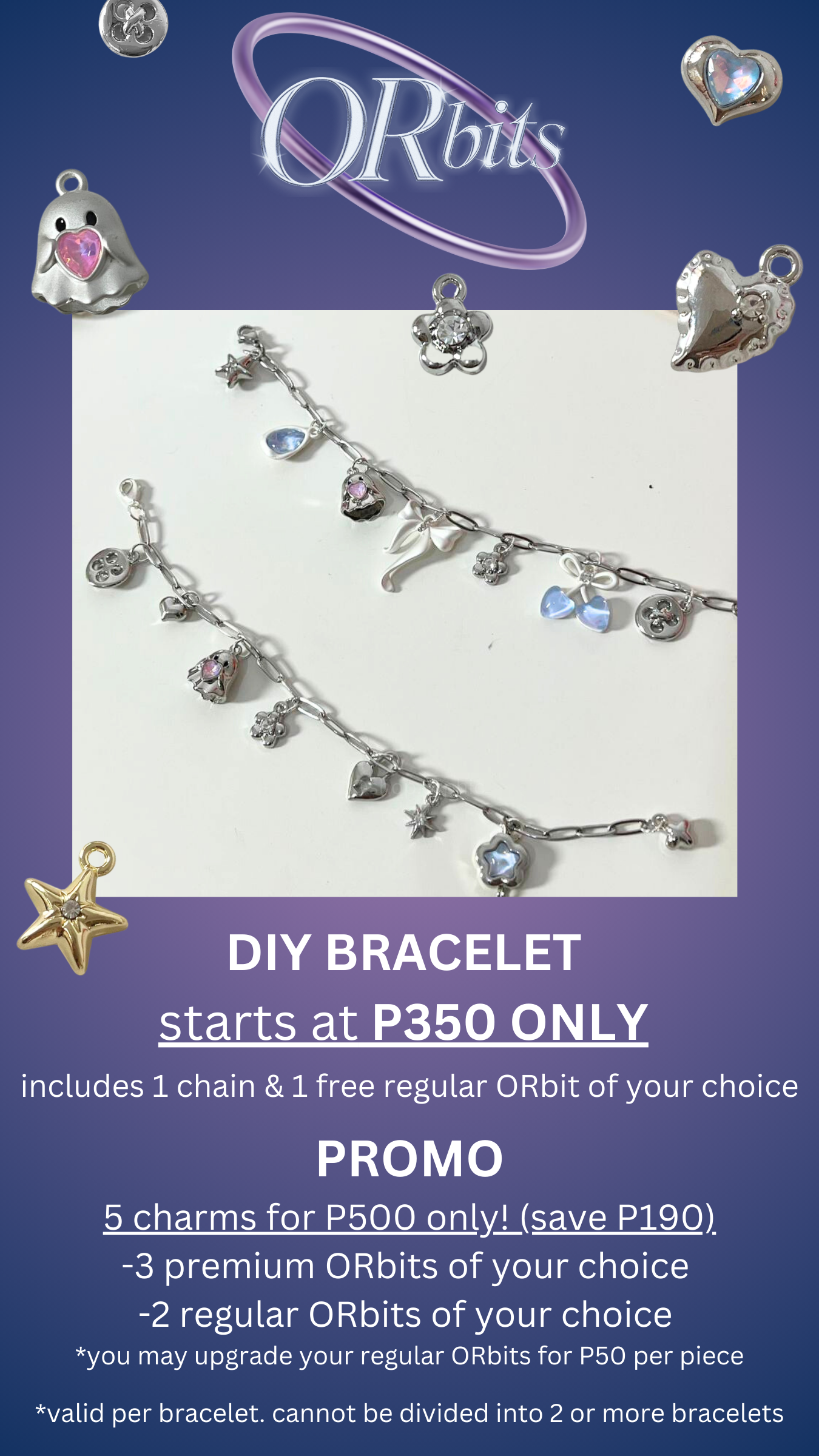 (PRE-ORDER) ORbits DIY Charm Bracelet