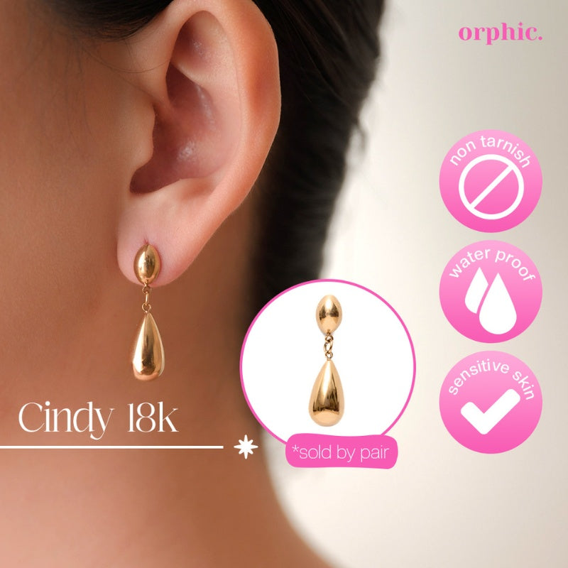 Stud Earrings 18k Gold #2