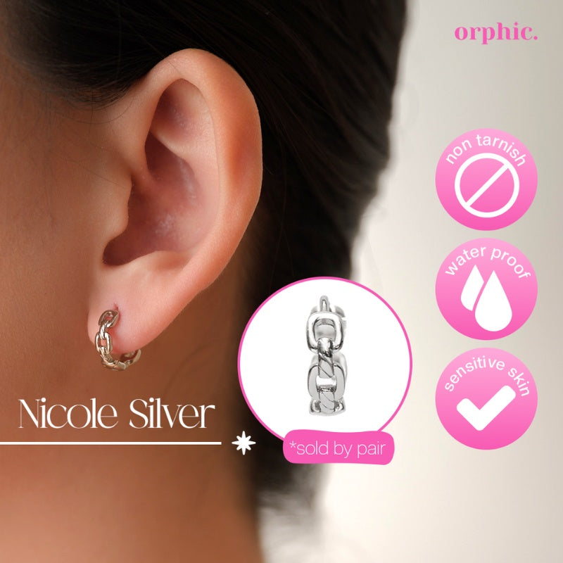 Hoop Earrings Silver #1
