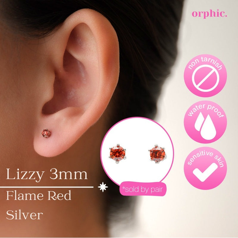 Stud Earrings Silver #1