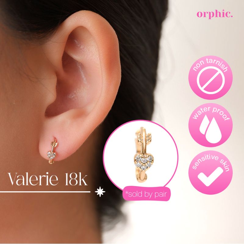 Stud Earrings 18k Gold #2