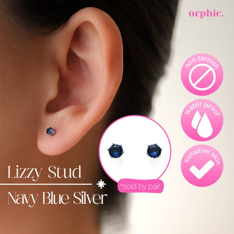 Stud Earrings Silver #1
