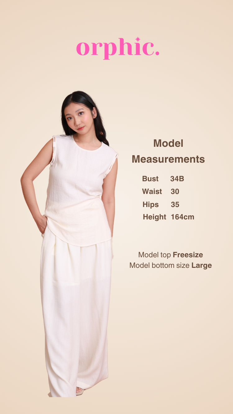 orphic. wear Marceline Effortlessly Chic Linen Blend Top & Pants Set – Your New Go-To Outfit!