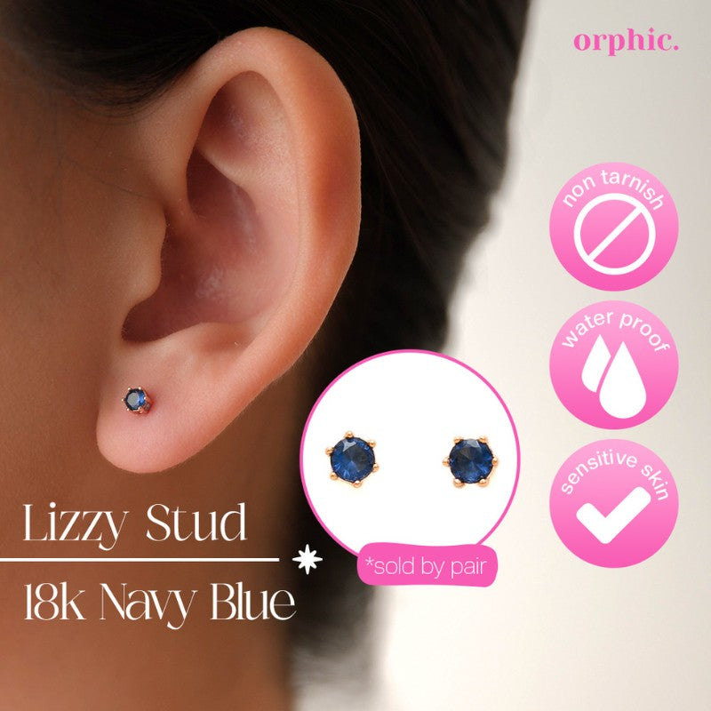 Stud Earrings 18k Gold #1