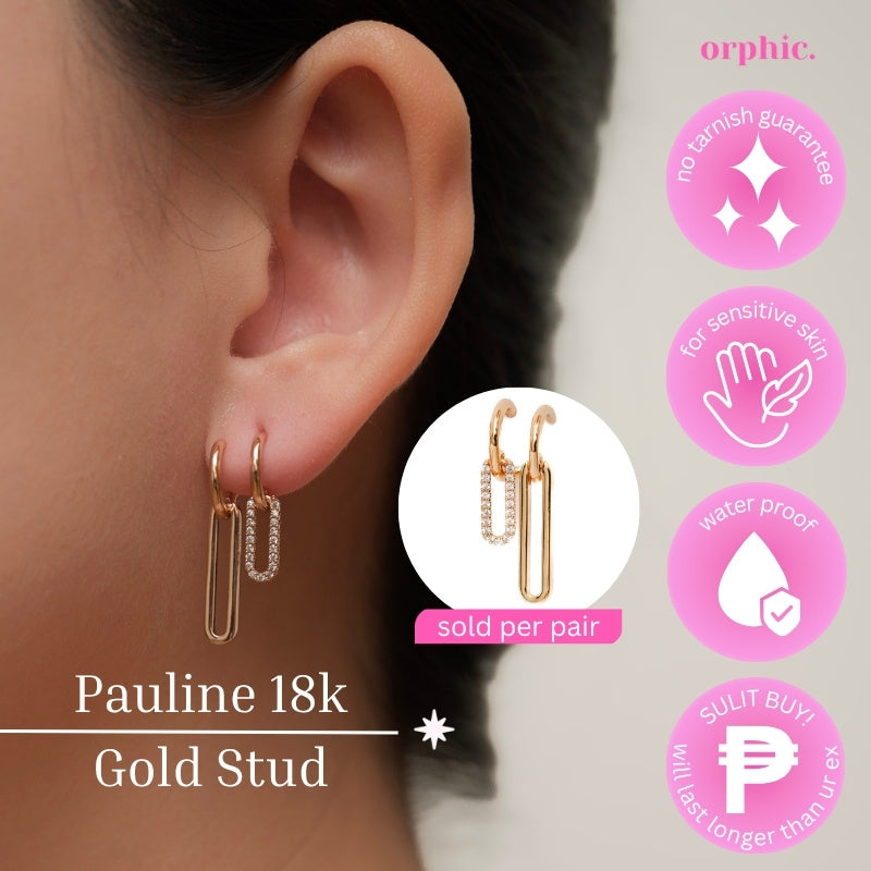 Double Piercing Illusion Earrings