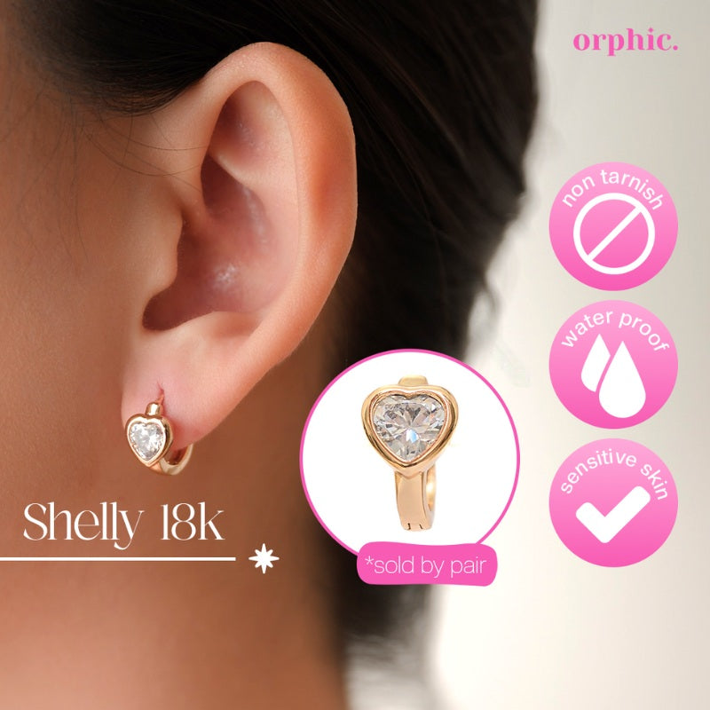 Hoop Earrings 18k Gold Plated #2