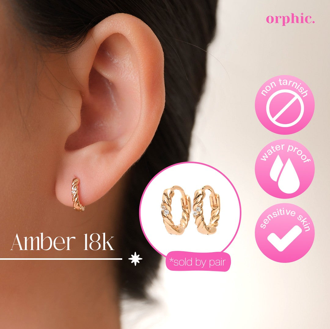 Archive Edit: Last Chance Non-Tarnish & Hypoallergenic Earrings 18k Gold Plated
