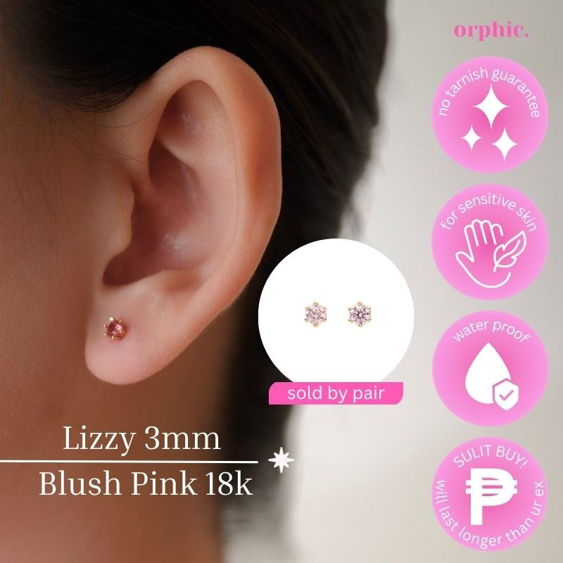 Stud Earrings 18k Gold #1