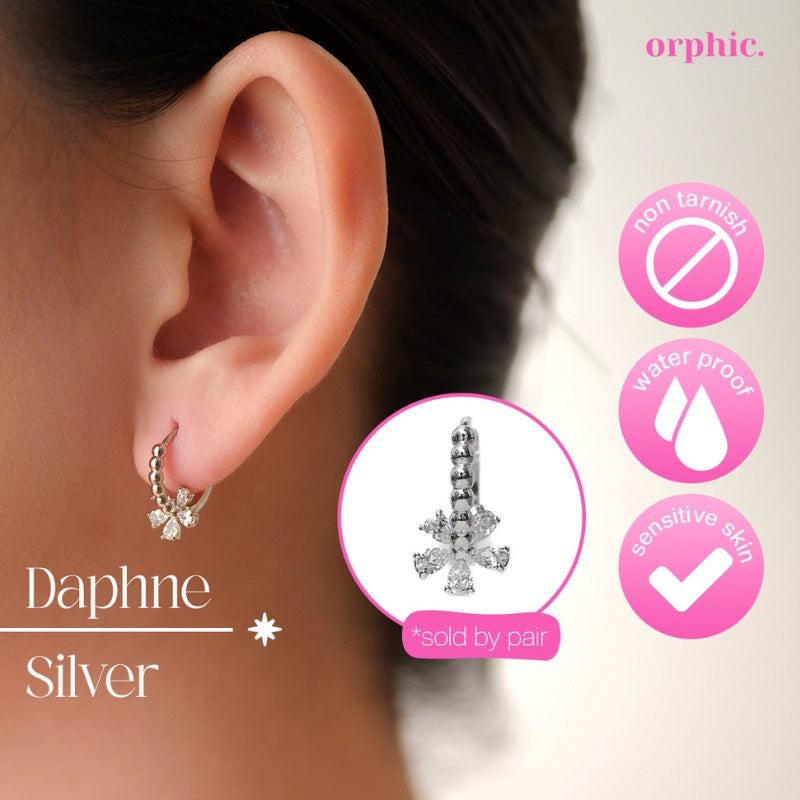 Hoop Earring Silver #2