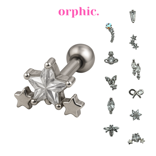 [1/2] Silver Screw Ball Stainless Steel