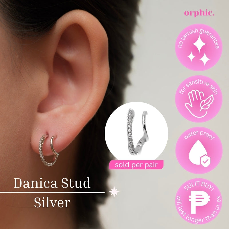 Double Piercing Illusion Earrings