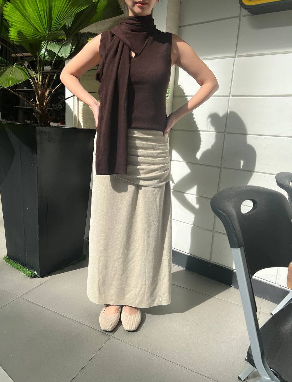 Ella Bodycon High-Waist Skirt