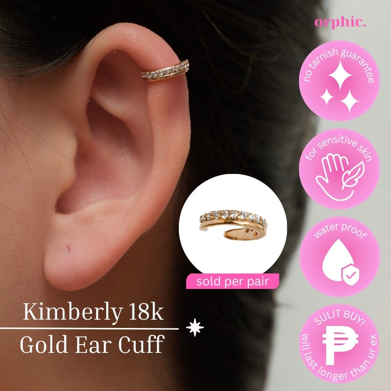 Ear Cuffs 18k Gold Plated