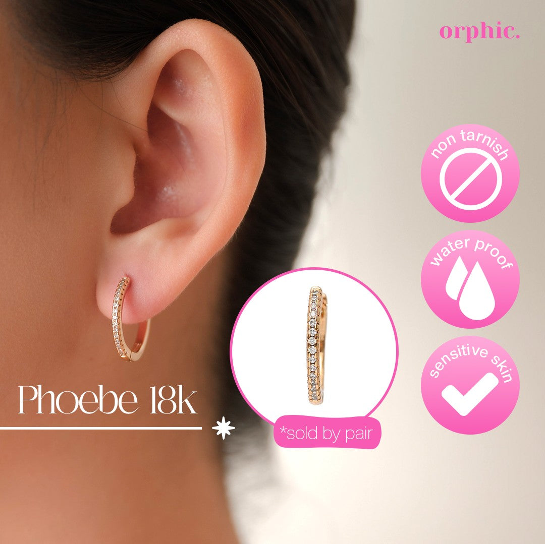 Archive Edit: Last Chance Non-Tarnish & Hypoallergenic Earrings 18k Gold Plated