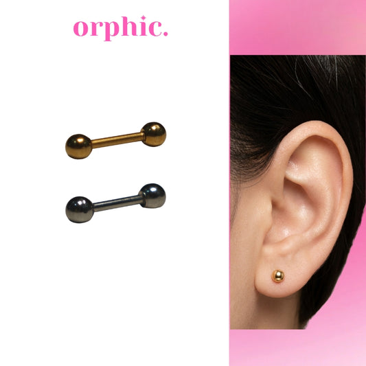 Basic Barbell Stud Earring