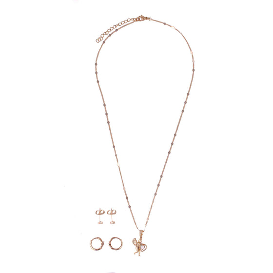 Vallerie 18k Gold Plated Accessory Set