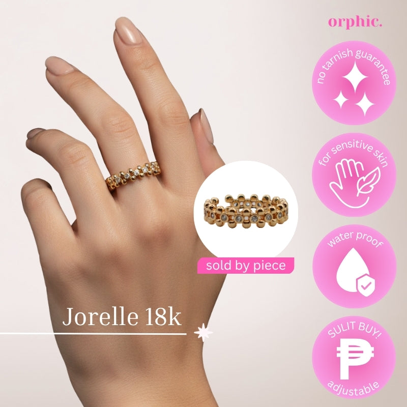 2026 Collection - Stackable Gold Adjustable Rings 18k Gold Plated