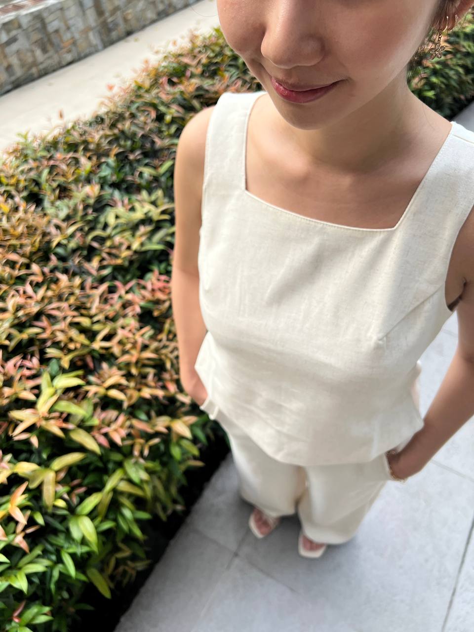 Carol Sleeveless Top and Pants Set