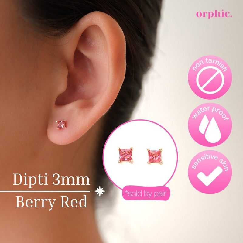 Stud Earrings 18k Gold #1