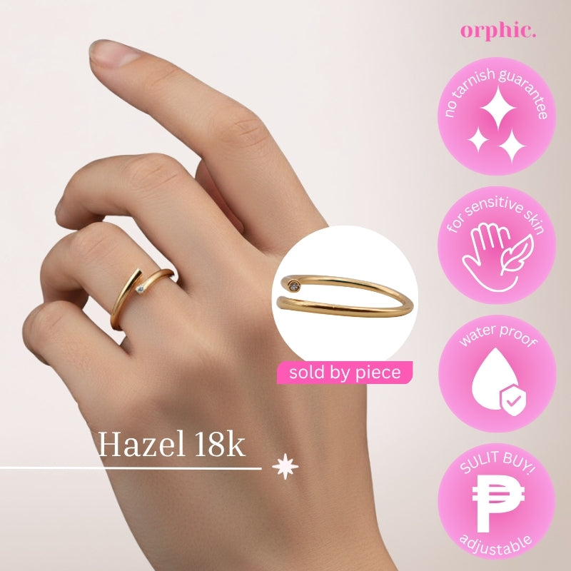 2026 Collection - Stackable Gold Adjustable Rings 18k Gold Plated