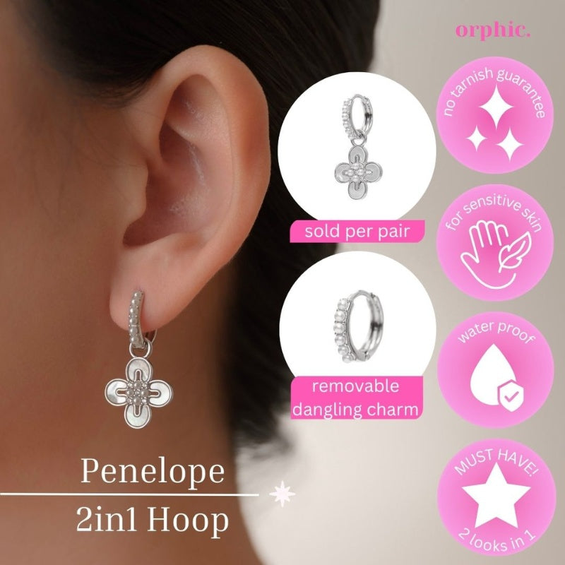 Dangling Earrings Silver