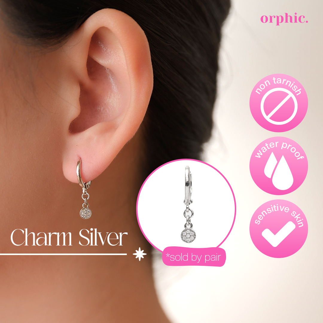 Dangling Earrings Silver