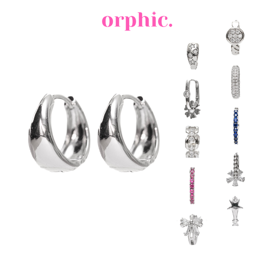 [2/2] Hoop Earring Silver