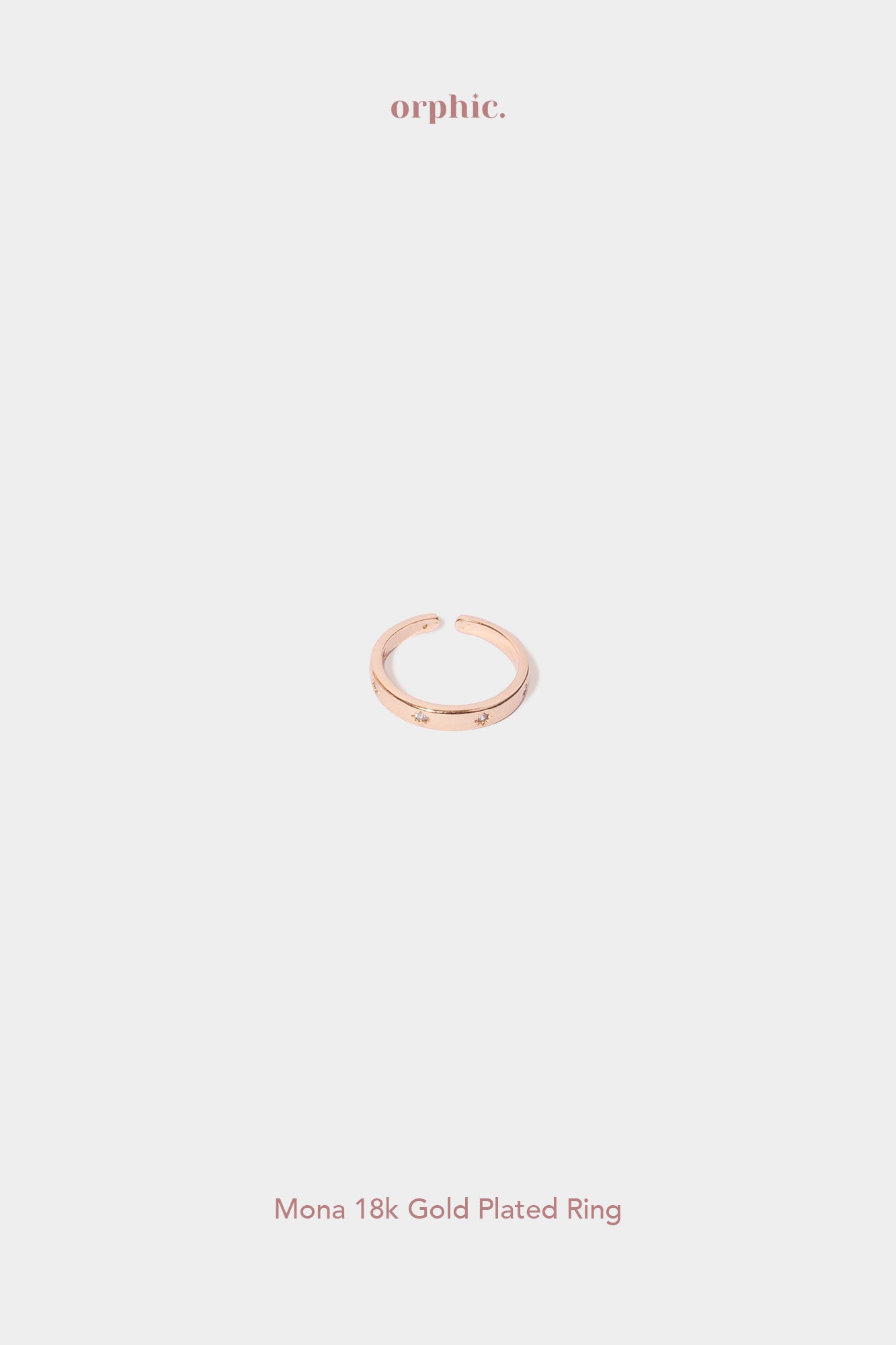 Mona 18k Gold Plated Ring