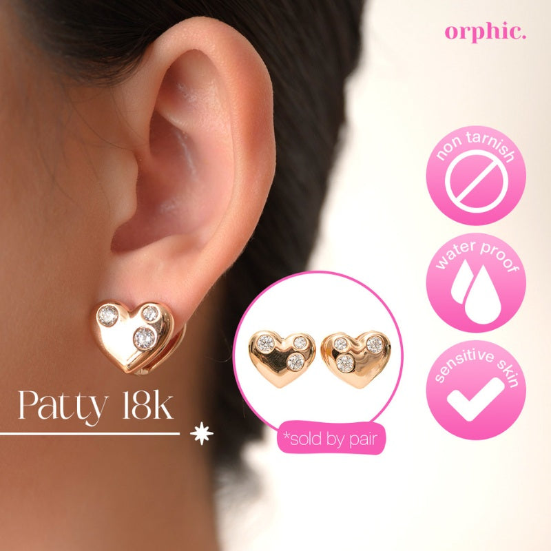 Hoop Earrings 18k Gold Plated #2