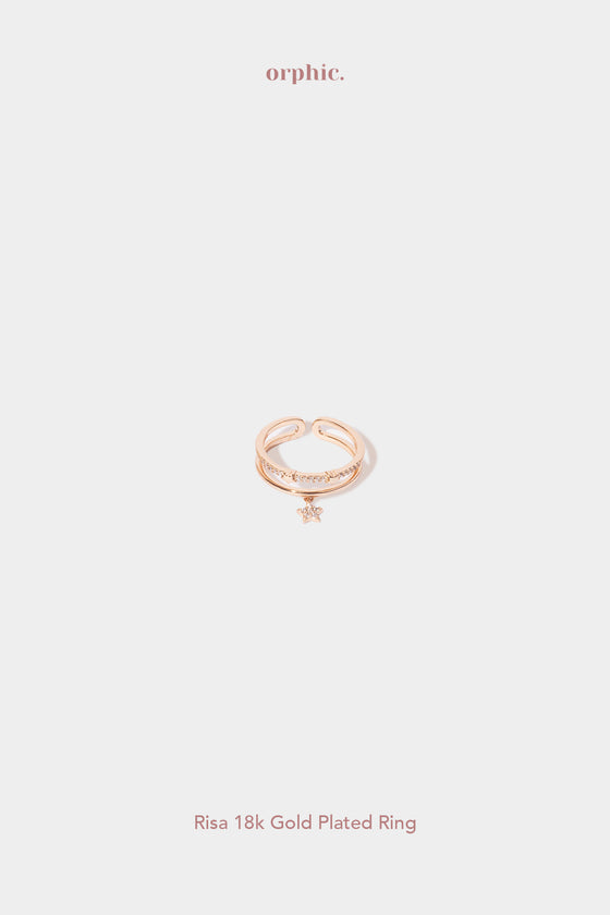 Risa 18k Gold Plated Ring