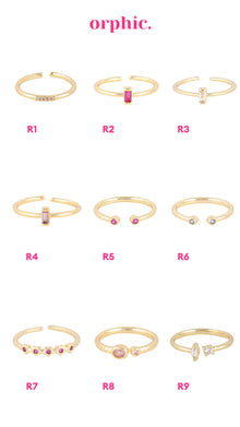  Dainty Stackable Rings (Everything Adjustable)