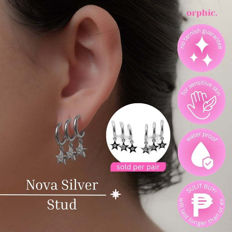 2026 Celestial Earrings Collection Dangling Hoop Stud