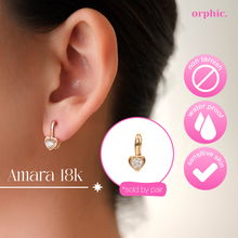  Amara Hoop Earring (18k Gold Plated)