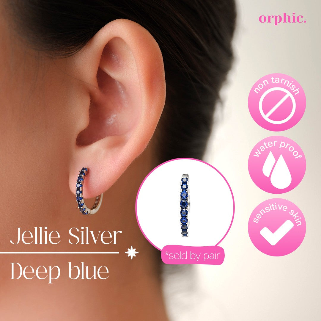 Archive Edit: Last Chance Non-Tarnish & Hypoallergenic Earrings Silver (White Gold Plated)