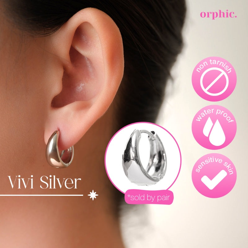 Hoop Earring Silver #2
