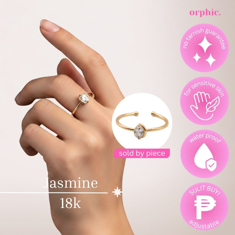 2026 Collection - Stackable Gold Adjustable Rings 18k Gold Plated