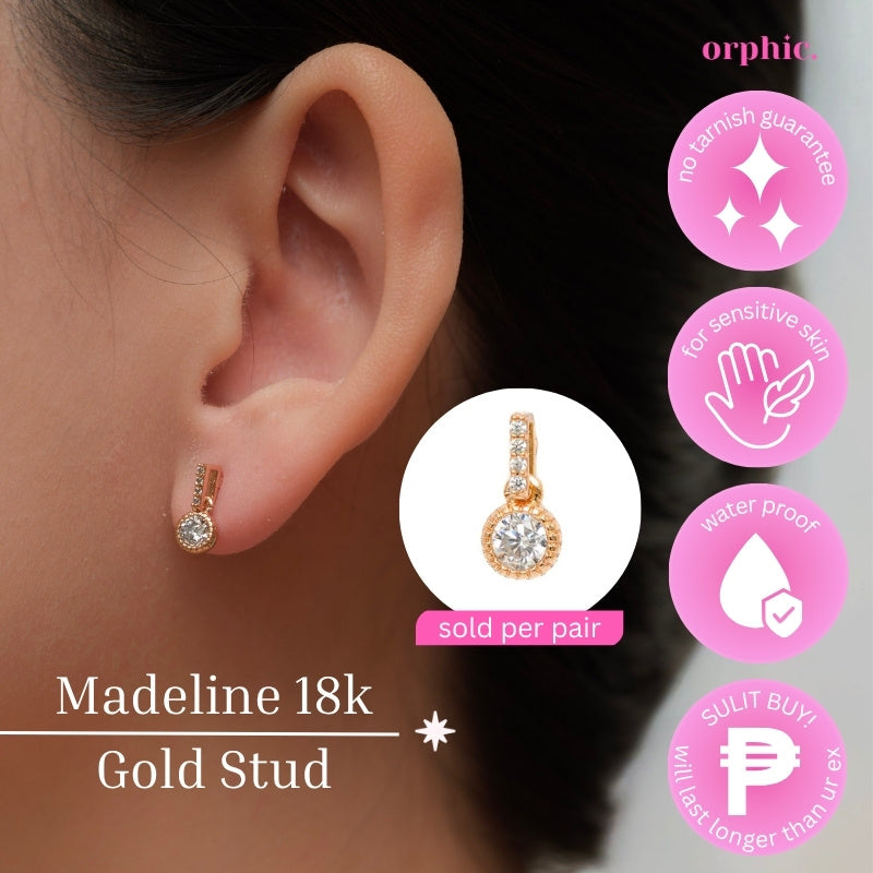 Dangling Earrings 18k Gold Plated