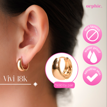  Vivi Gold Hoop (18k Gold Plated)