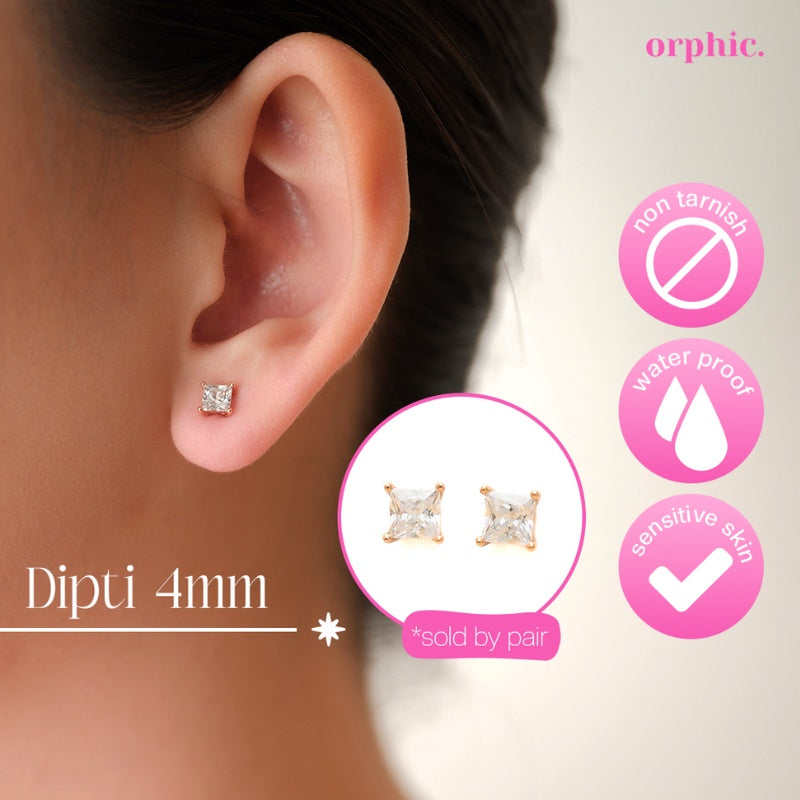 Stud Earrings 18k Gold #1