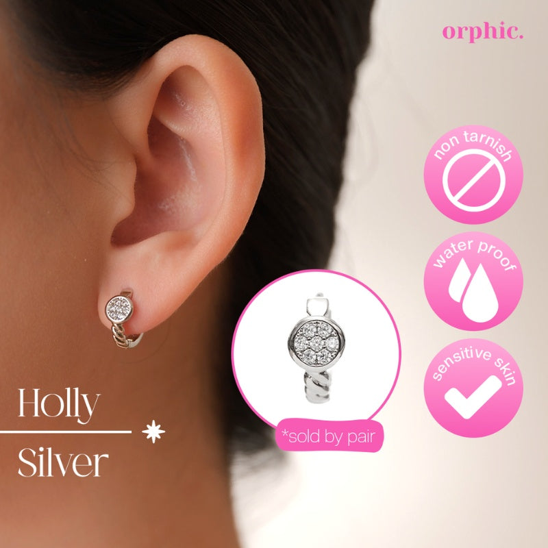 Hoop Earring Silver #2