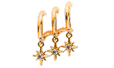 Double Piercing Illusion Earrings