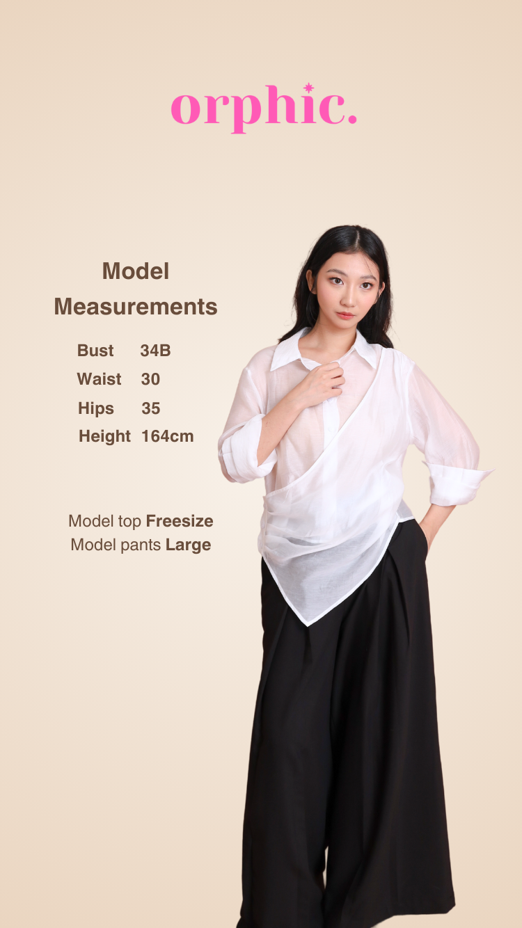 orphic. wear Mei Comfy-Chic Collared Cover-Up and Pants Set