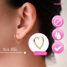  Ava Hoop Earring (18k Gold Plated)