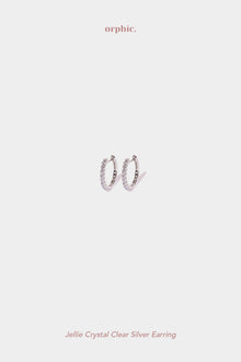  Jellie Silver Hoop Earring