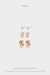 Kate 18k Gold Plated Earring Set