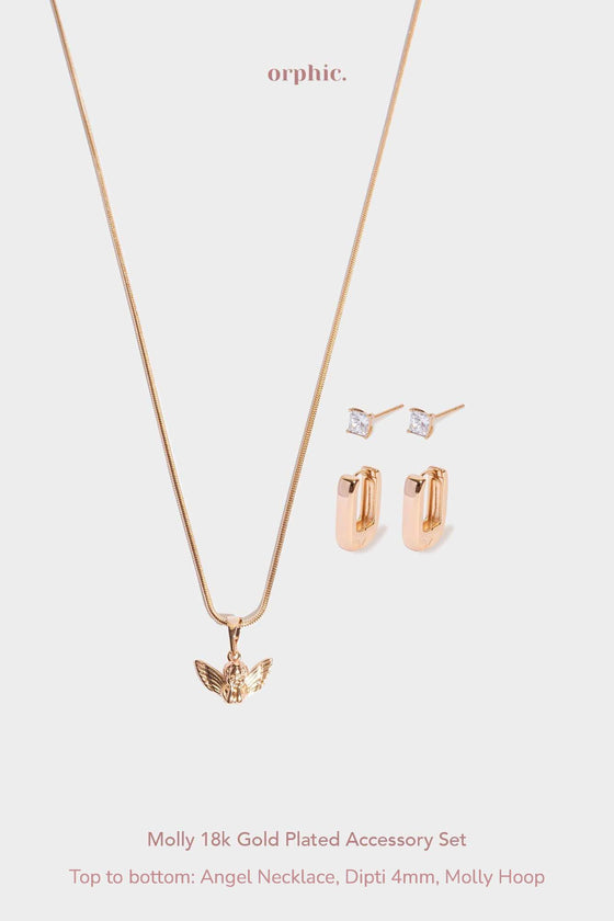 Molly 18k Gold Plated Accessory Set