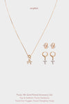 Paula 18k Gold Plated Accessory Set