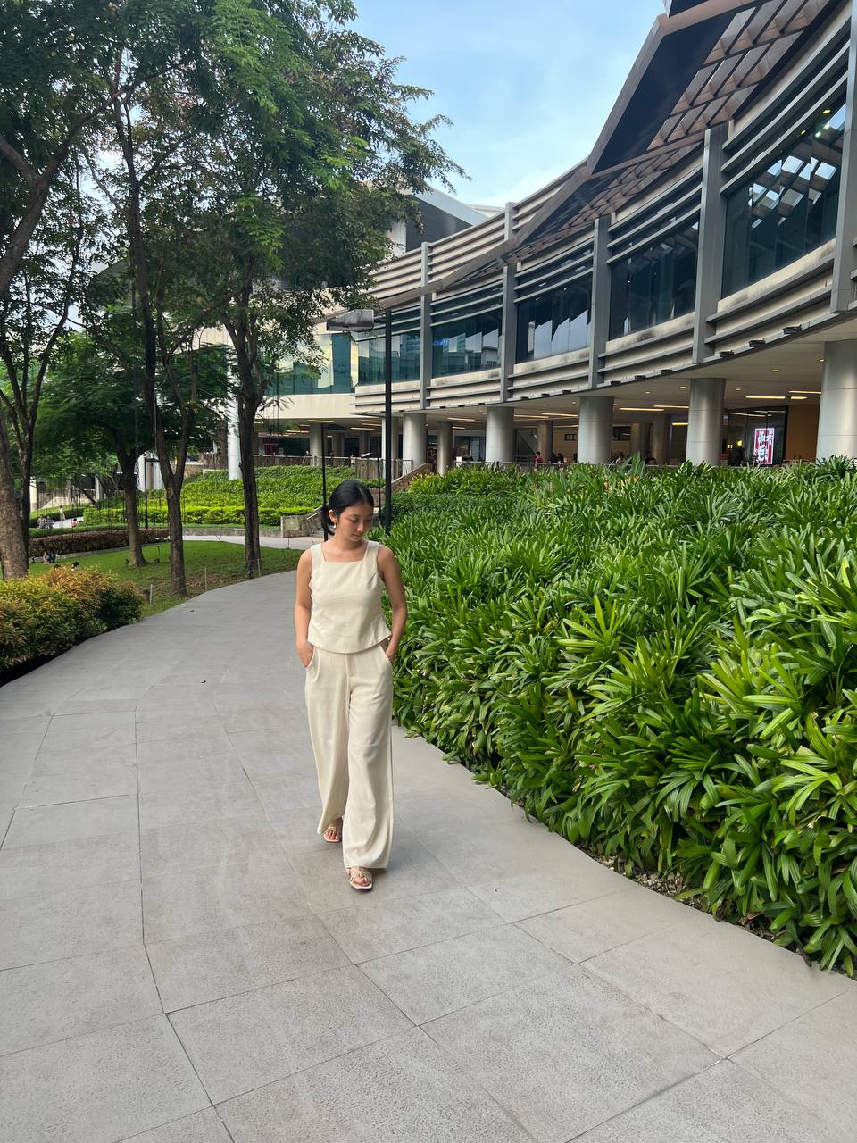 Carol Sleeveless Top and Pants Set