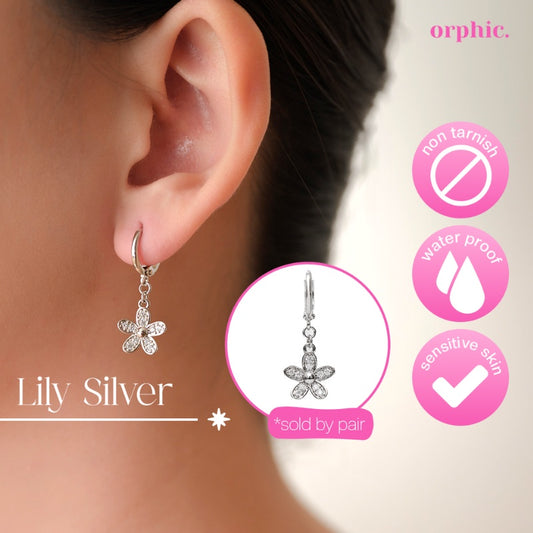 Dangling Earrings Silver